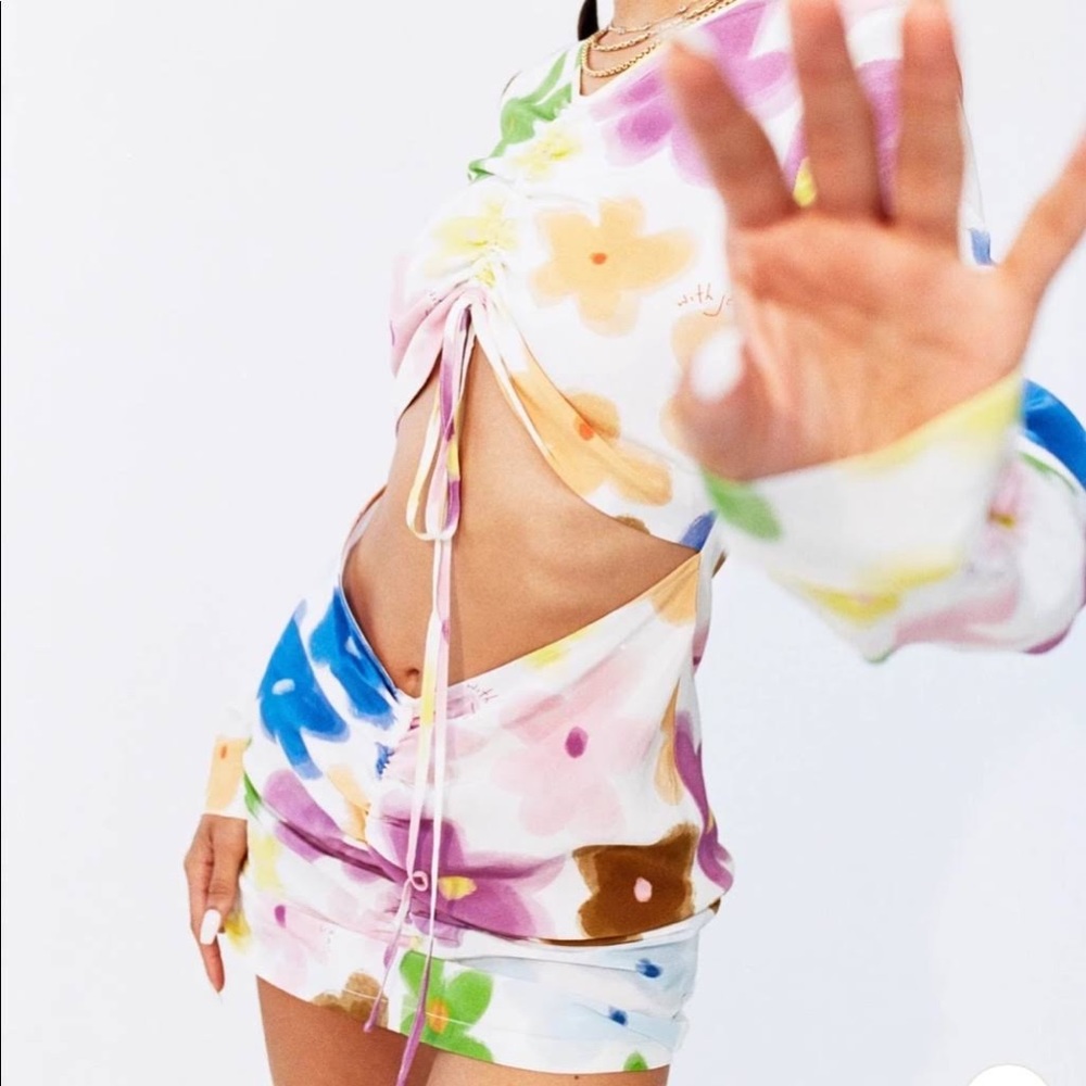 With Jean Hermana Dress in size XS.